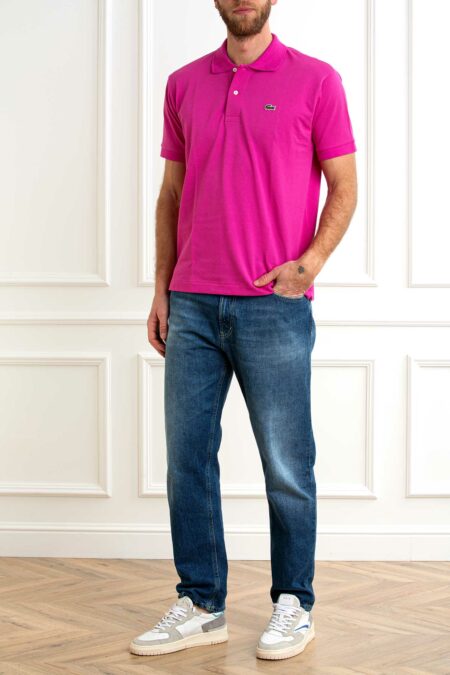 LACOSTE-BEST POLO MANICA CORTA-LC1212P5 FUXIA 6
