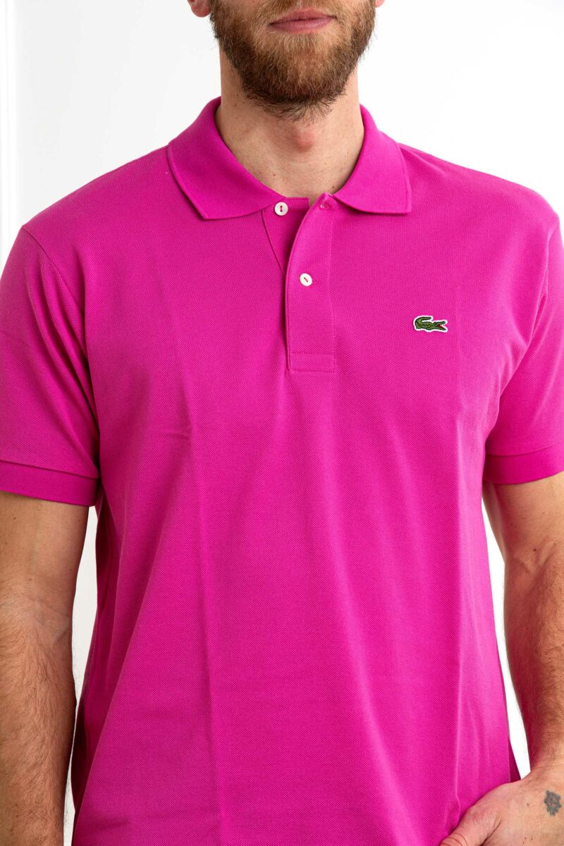 LACOSTE-BEST POLO MANICA CORTA-LC1212P5 FUXIA 6