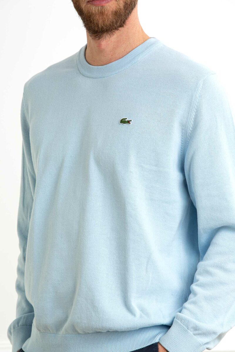 LACOSTE-PULLOVERS UOMO-LCAH0128P5 CIELO 7