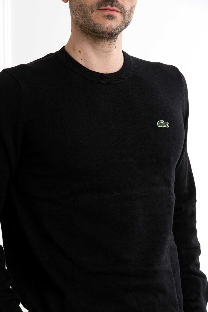 LACOSTE-PULLOVERS UOMO-LCAH0128P5 NERO 7