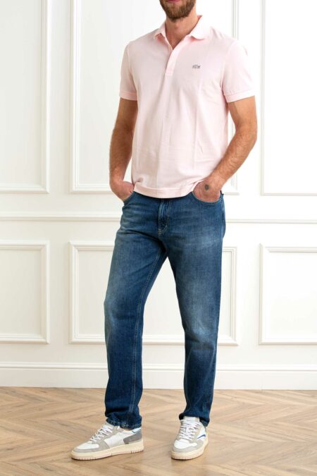 LACOSTE-POLO MANICA CORTA-LCPH5522P5 ROSA 5