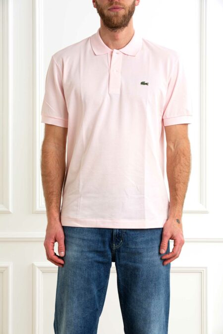 LACOSTE-POLO MANICA CORTA-LCPH9851 ROSA 7