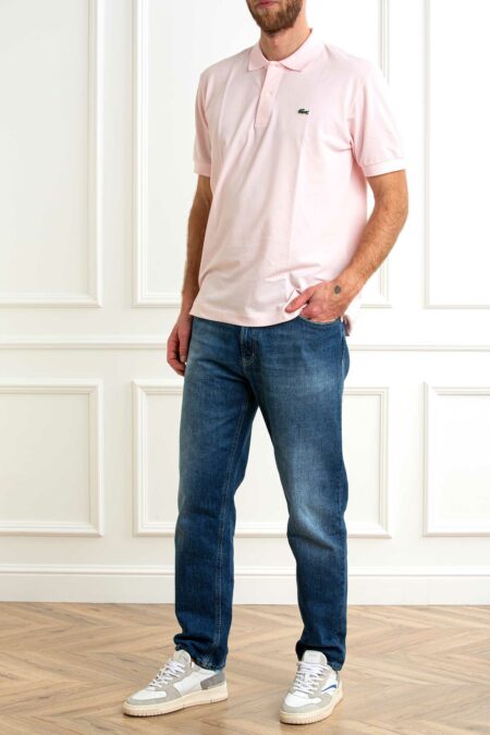 LACOSTE-POLO MANICA CORTA-LCPH9851 ROSA 7