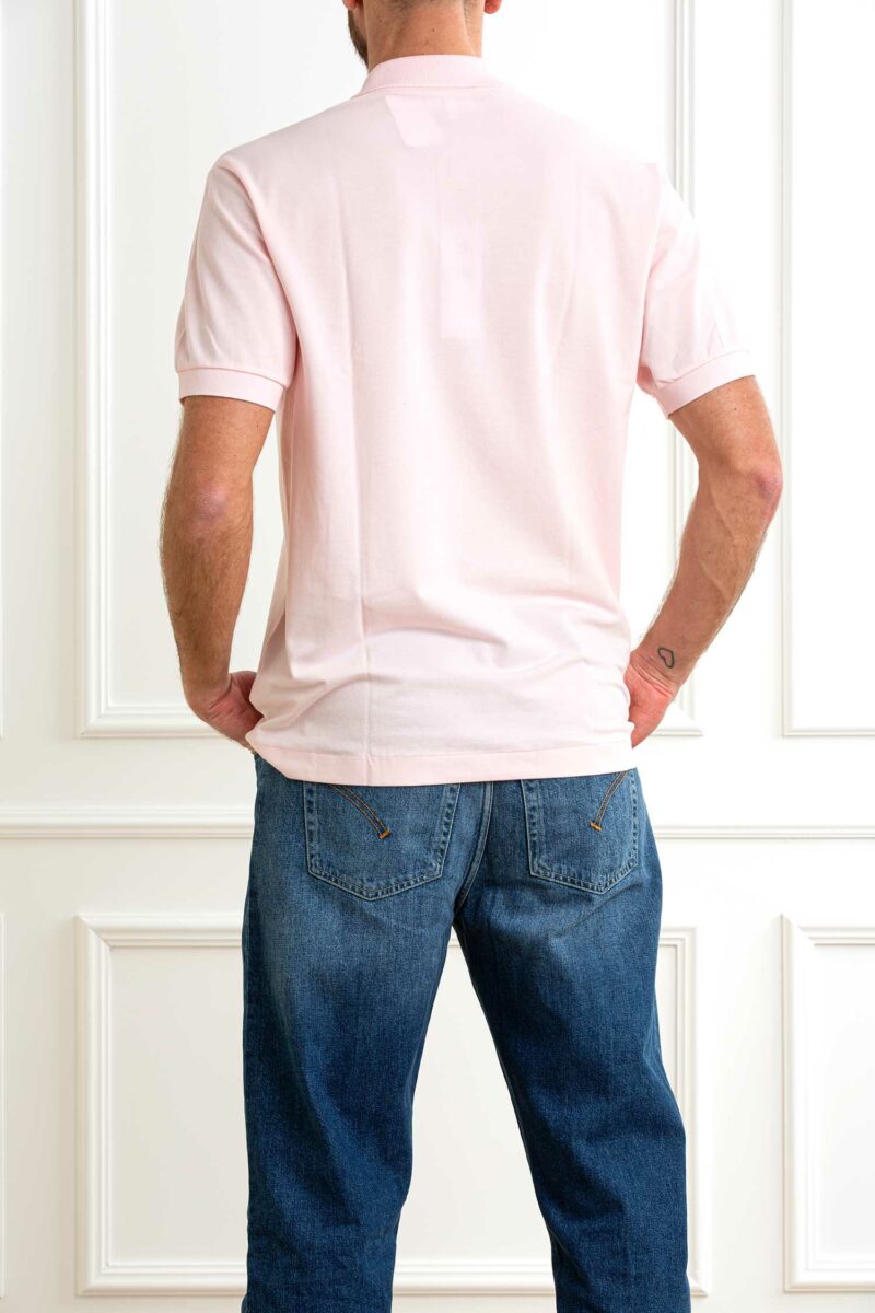LACOSTE-POLO MANICA CORTA-LCPH9851 ROSA 7