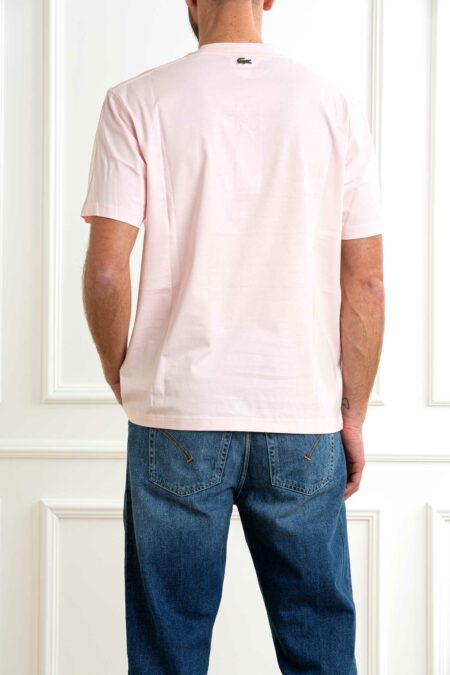 LACOSTE-T-SHIRT UOMO-LCTH2733P5 ROSA 6