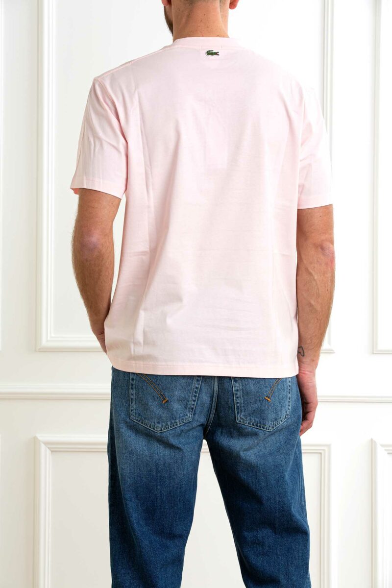 LACOSTE-T-SHIRT UOMO-LCTH2733P5 ROSA 6