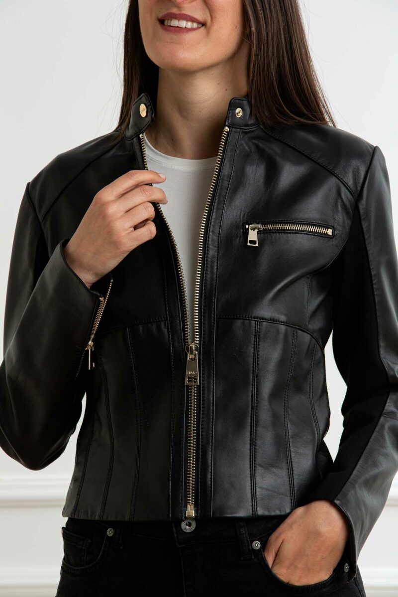 LIU JO-GIUBBINO BIKER-LJCA5128P0379 NERO 46
