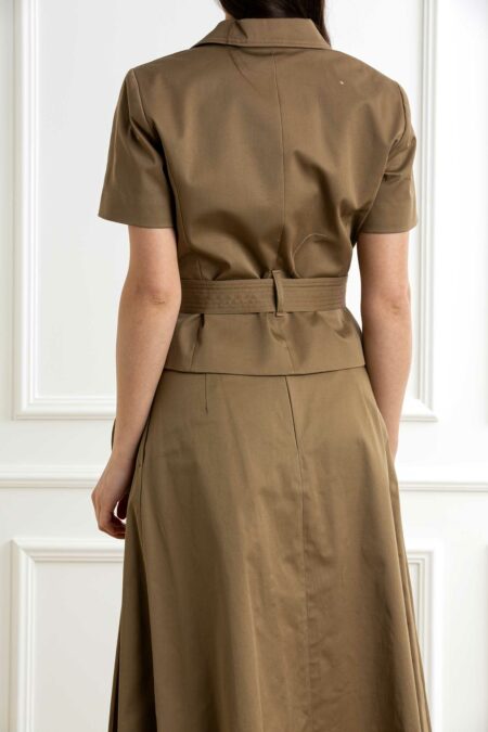 LIU JO-GIACCA CON CINTURA-LJCA5286T4691 GREEN 44