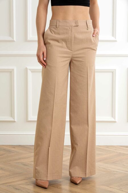 LIU JO-PANTALONE DRITTO-LJCA5348T1973 BEIGE 44