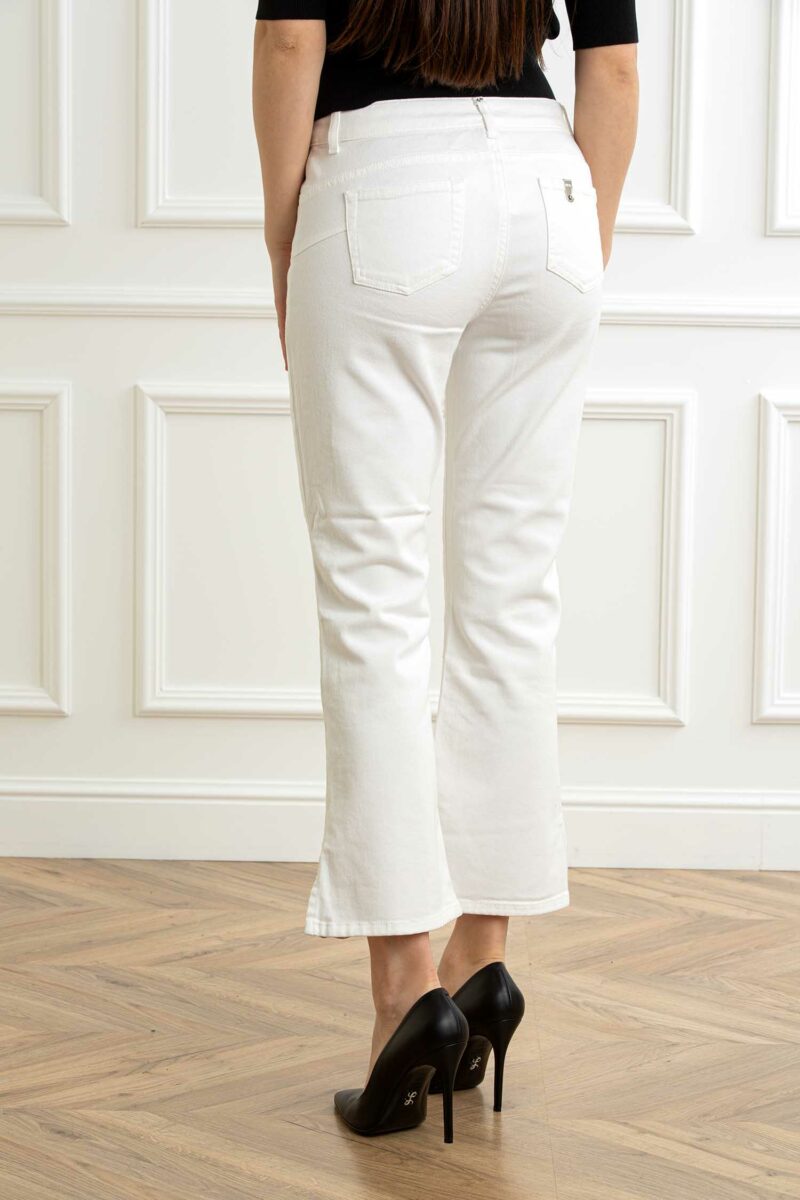 LIU JO-PANTALONE-LJUA5141T1816 BIANCO 30