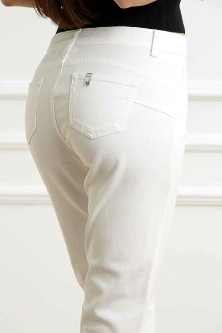 LIU JO-PANTALONE-LJUA5141T1816 BIANCO 30