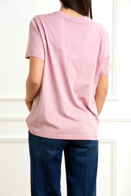 LIU JO-T-SHIRT MODA M/C-LJWA5343JS923 ROSE XS