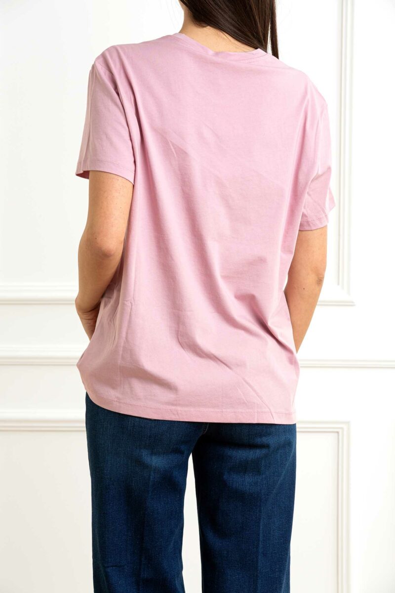 LIU JO-T-SHIRT MODA M/C-LJWA5343JS923 ROSE XS