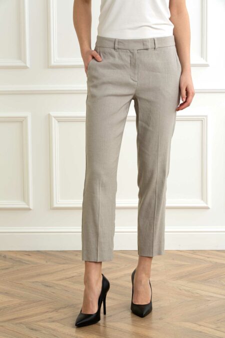 MARELLA-PANTALONE LINO-MACELSO SABBIA 44