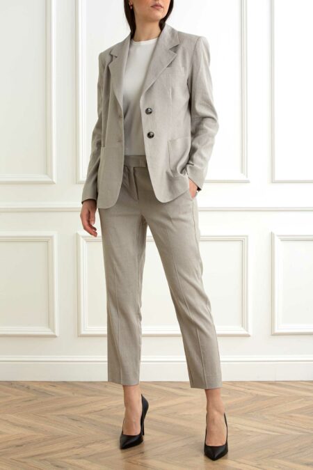 MARELLA-PANTALONE LINO-MACELSO SABBIA 44