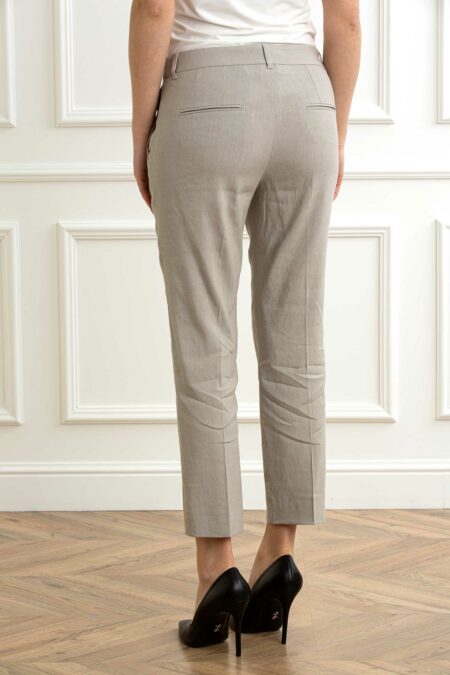 MARELLA-PANTALONE LINO-MACELSO SABBIA 44
