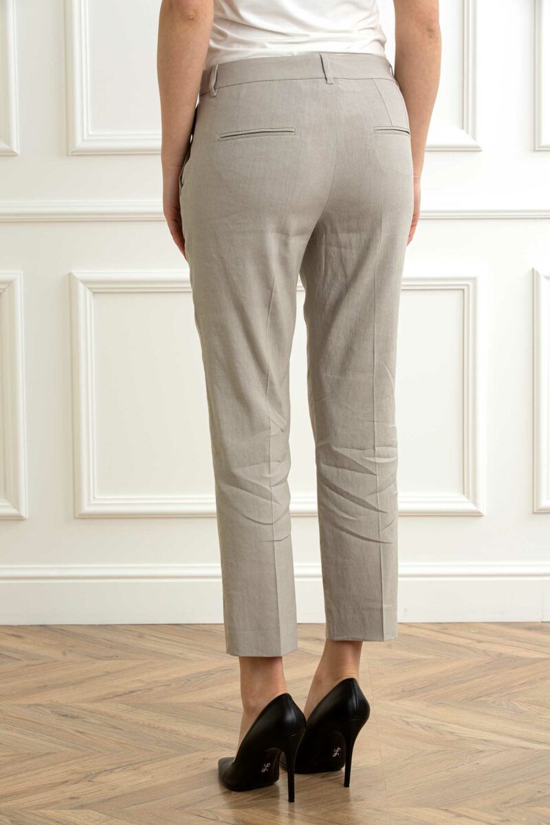 MARELLA-PANTALONE LINO-MACELSO SABBIA 44