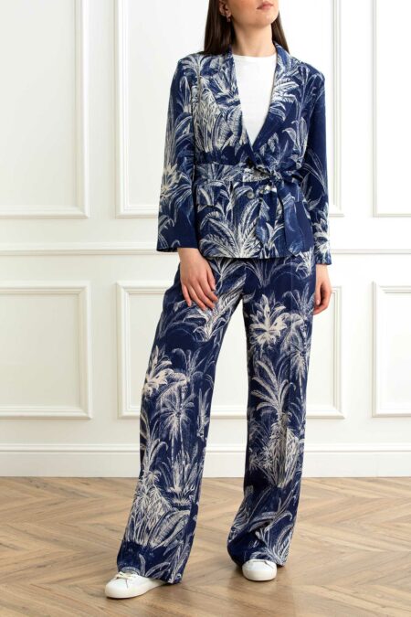 MARELLA-BLAZER CREPE DE CHINE DI SETA-MALIVIA PALMIZIO 40