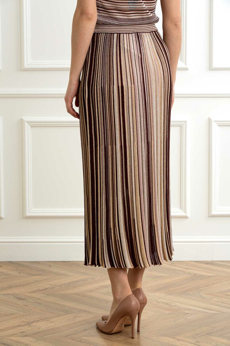 MARELLA-GONNA IN MAGLIA LUREX-MANATALE2 VANISE S