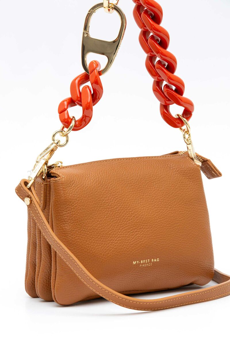 MY BEST BAG-BORSA PELLE PICCOLA REFLEX-MYB259118SS NATURAL TU