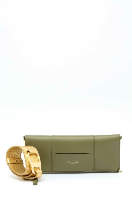 MY BEST BAG-BORSA PELLE PIATTA DESTINY-MYB259138SS MILITARY TU