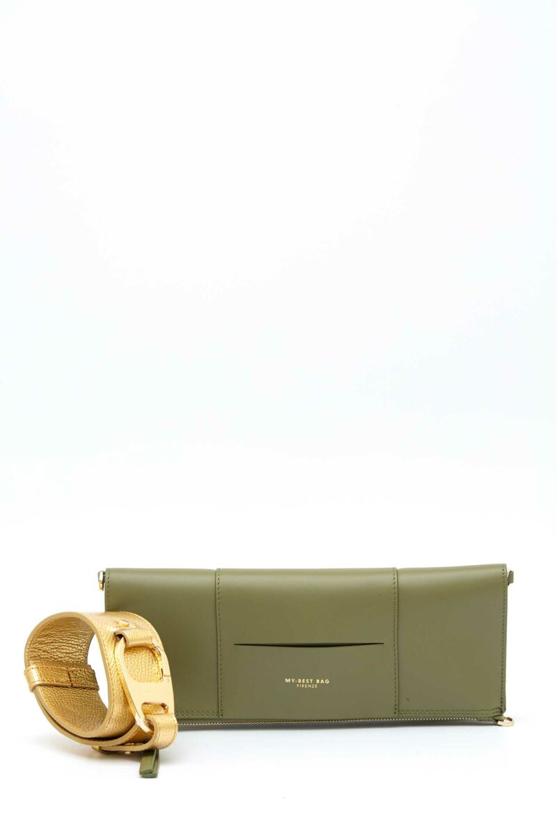 MY BEST BAG-BORSA PELLE PIATTA DESTINY-MYB259138SS MILITARY TU