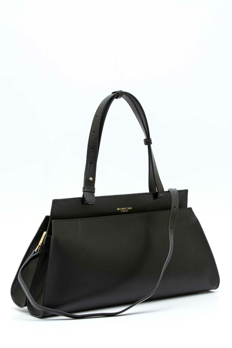 MY BEST BAG-BORSA PELLE ELSA-MYB259141SS NERO TU