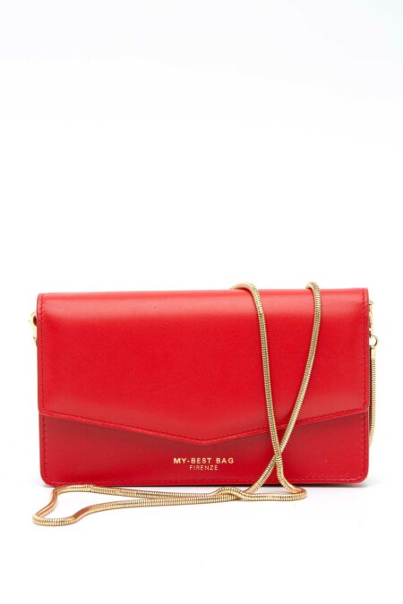 MY BEST BAG-POCHETTE PELLE CLUB 1-MYB6817NOS RED TU