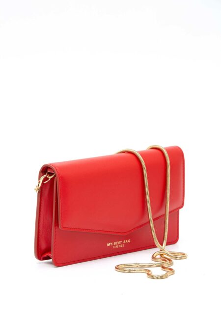 MY BEST BAG-POCHETTE PELLE CLUB 1-MYB6817NOS RED TU