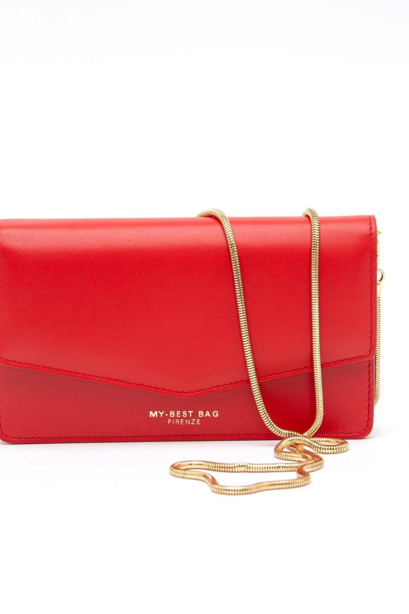 MY BEST BAG-POCHETTE PELLE CLUB 1-MYB6817NOS RED TU