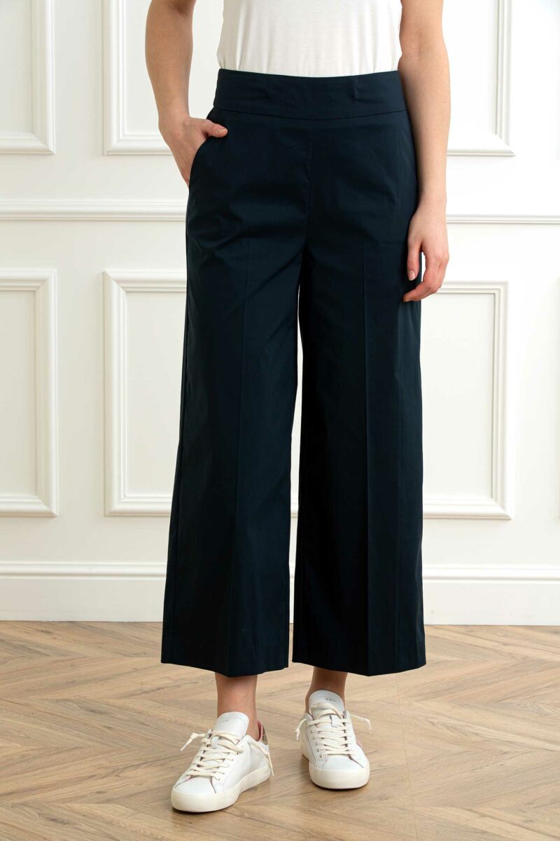 NAVIGLI 61-PANTALONE CROP COTONE-NVMICHAELT4351 BLU 46