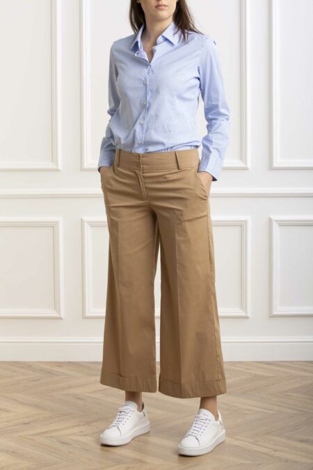 NAVIGLI 61-PANTALONE LARGO LEGGERO-NVT4351ILARIO NATURALE 44
