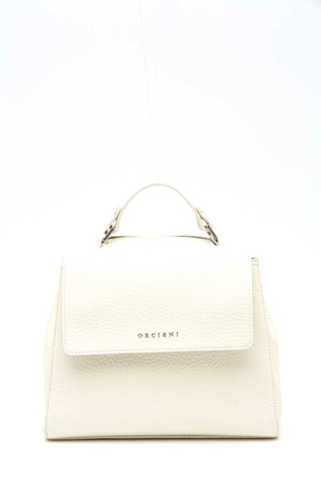 ORCIANI-BORSA SVEVA SOFT PICCOLA-ORB01999SOFP5 BIANCO TU