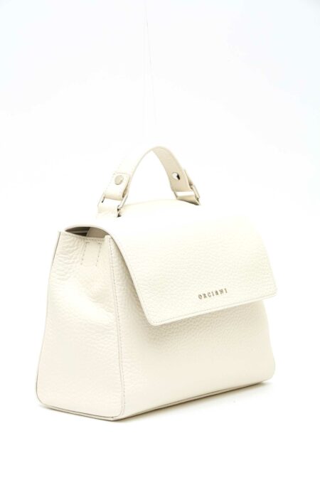 ORCIANI-BORSA SVEVA SOFT PICCOLA-ORB01999SOFP5 BIANCO TU