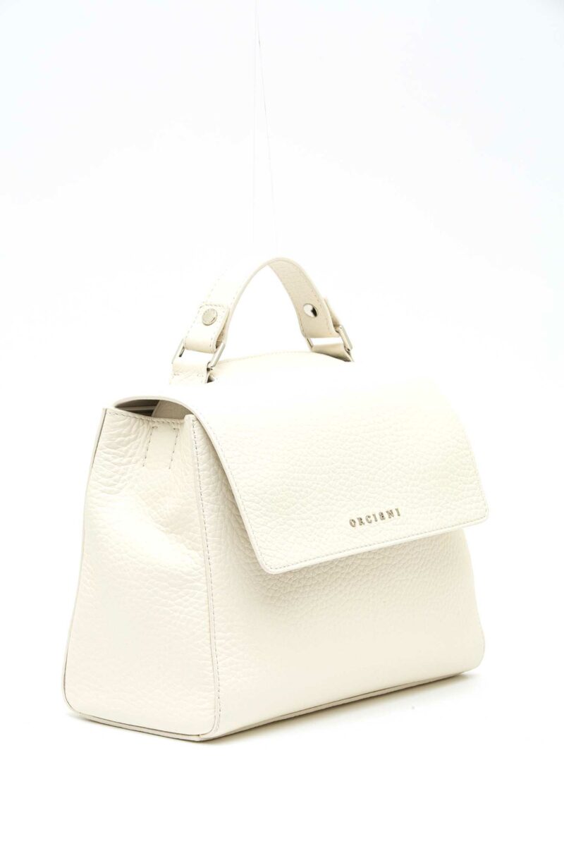 ORCIANI-BORSA SVEVA SOFT PICCOLA-ORB01999SOFP5 BIANCO TU