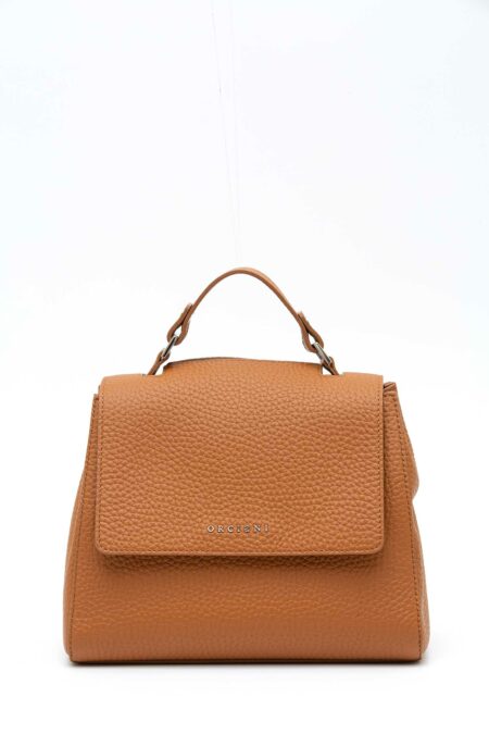 ORCIANI-BORSA SVEVA SOFT PICCOLA-ORB01999SOFP5 CUOIO TU
