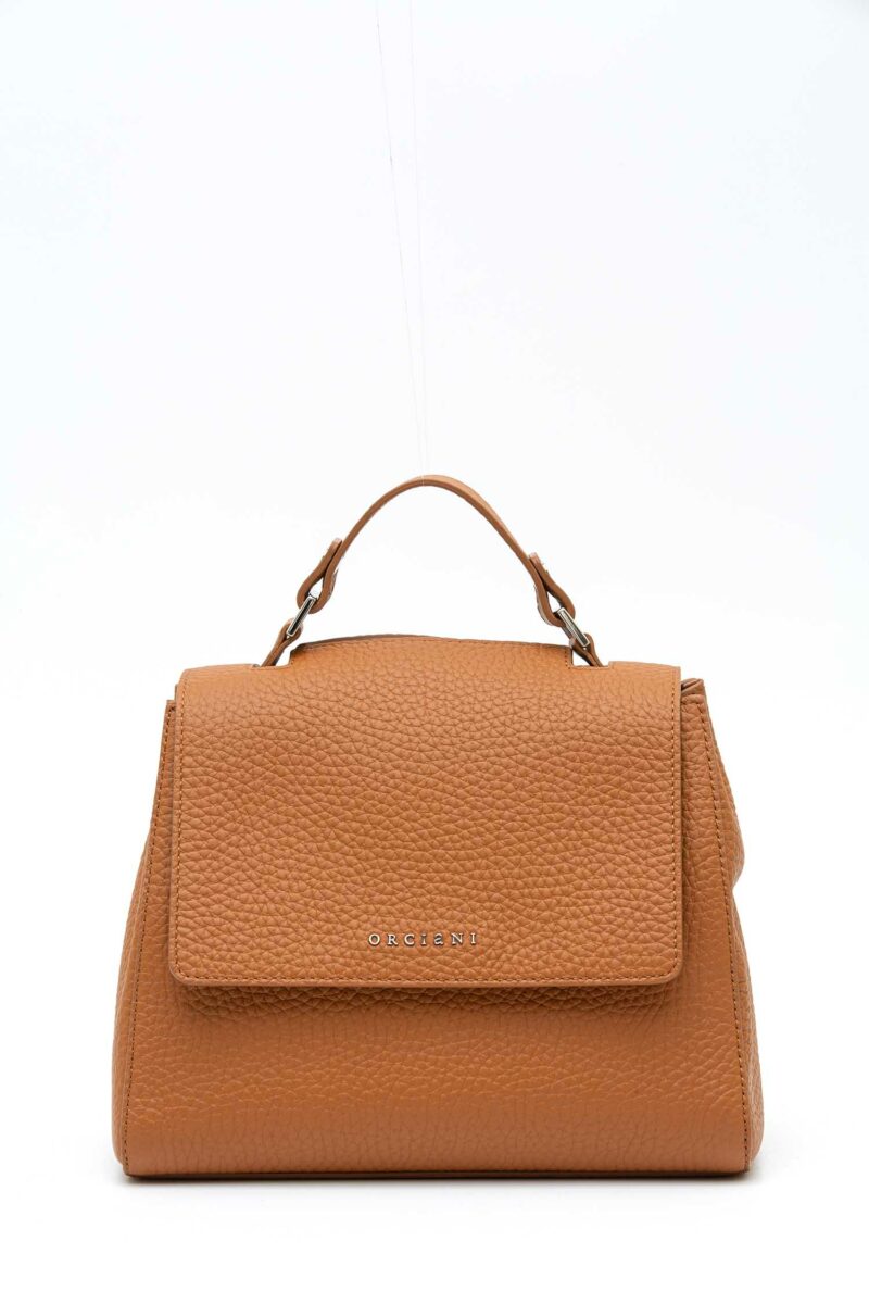 ORCIANI-BORSA SVEVA SOFT PICCOLA-ORB01999SOFP5 CUOIO TU