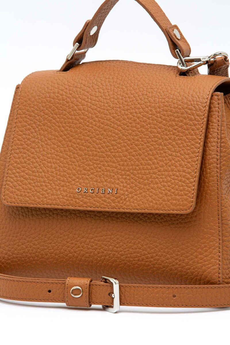 ORCIANI-BORSA SVEVA SOFT PICCOLA-ORB01999SOFP5 CUOIO TU