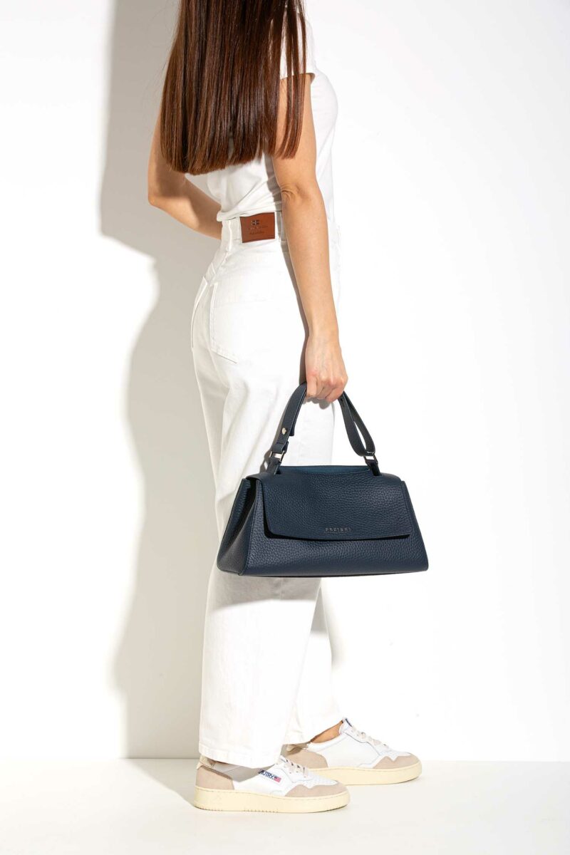 ORCIANI-BORSA SVEVA LONGUETTE SOFT-ORB02159SOFP5 BLU TU