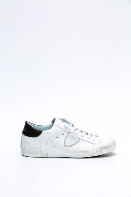 PHILIPPE MODEL-SCARPA PRSX BIANCA NERA-PHPRLDV022CC BIA 38