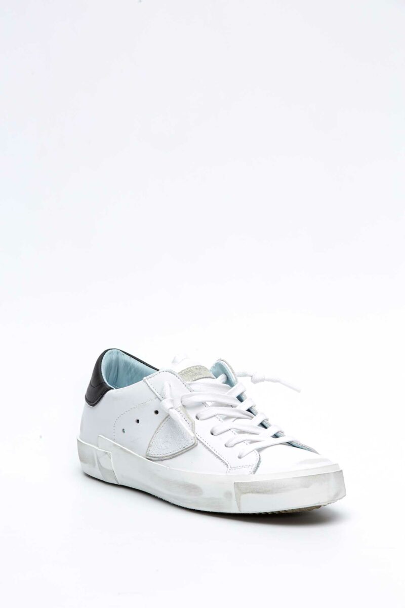 PHILIPPE MODEL-SCARPA PRSX BIANCA NERA-PHPRLDV022CC BIA 38