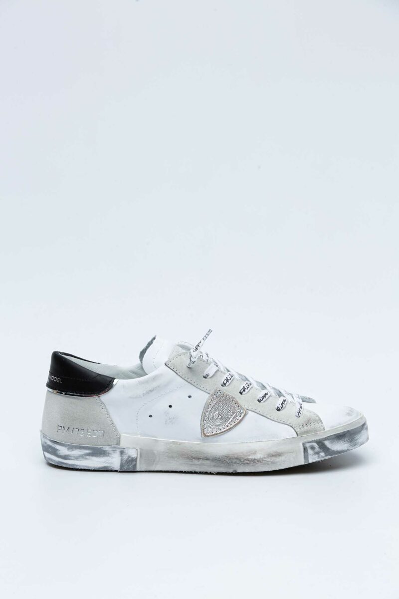 PHILIPPE MODEL-SCARPA PRSX FOXY LAMINE UOMO-PHPRLUMA02CC BIA 41