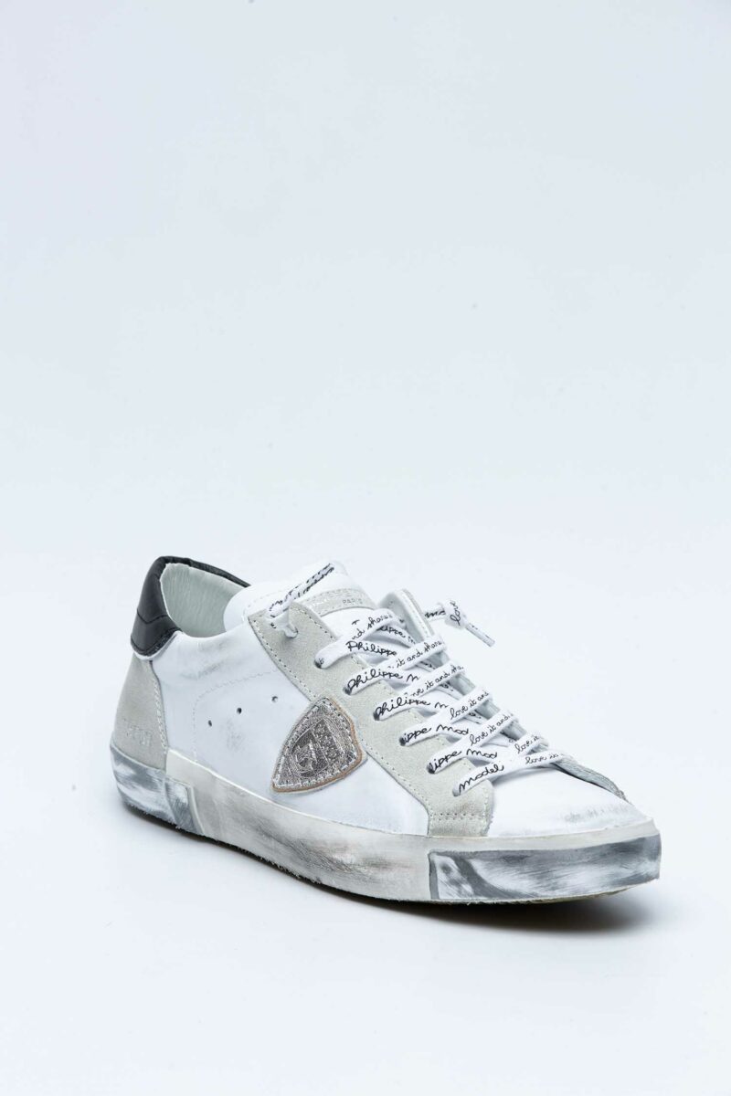 PHILIPPE MODEL-SCARPA PRSX FOXY LAMINE UOMO-PHPRLUMA02CC BIA 41