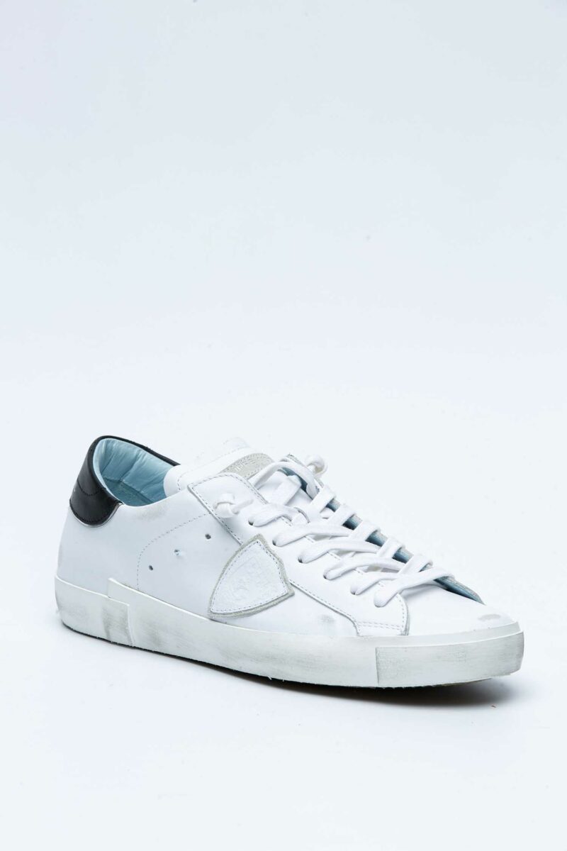 PHILIPPE MODEL-SCARPA PRSX UOMO BIANCA NERA-PHPRLUV022CC BIA 42