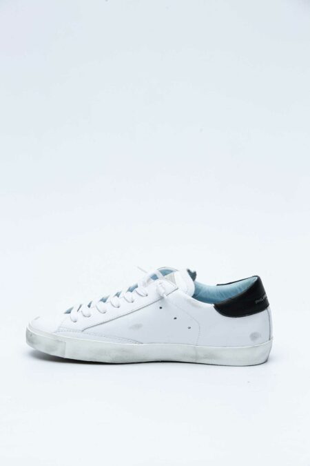 PHILIPPE MODEL-SCARPA PRSX UOMO BIANCA NERA-PHPRLUV022CC BIA 42