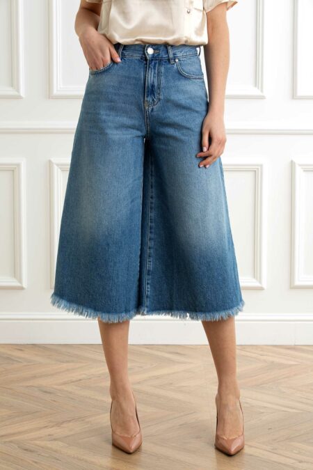 PINKO-BERMUDA DENIM SOFT-PKBURKINA DENIM 28