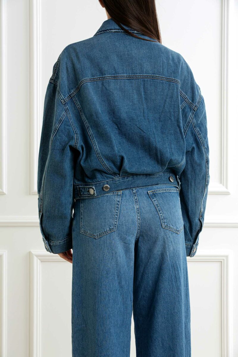 PINKO-GIUBBINO DENIM-PKGABORONE DENIM XS