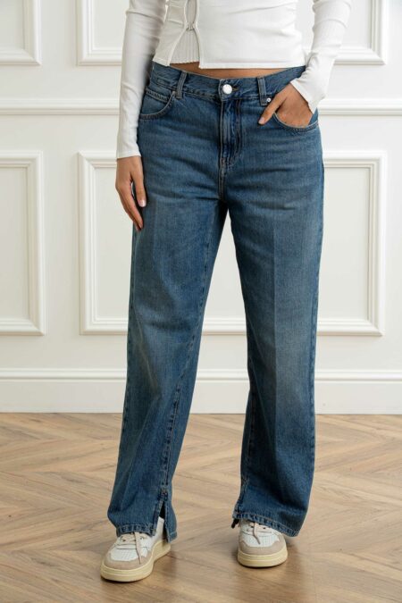 PINKO-JEANS LOOSE DENIM WILD-PKLOVELY DENIM 29
