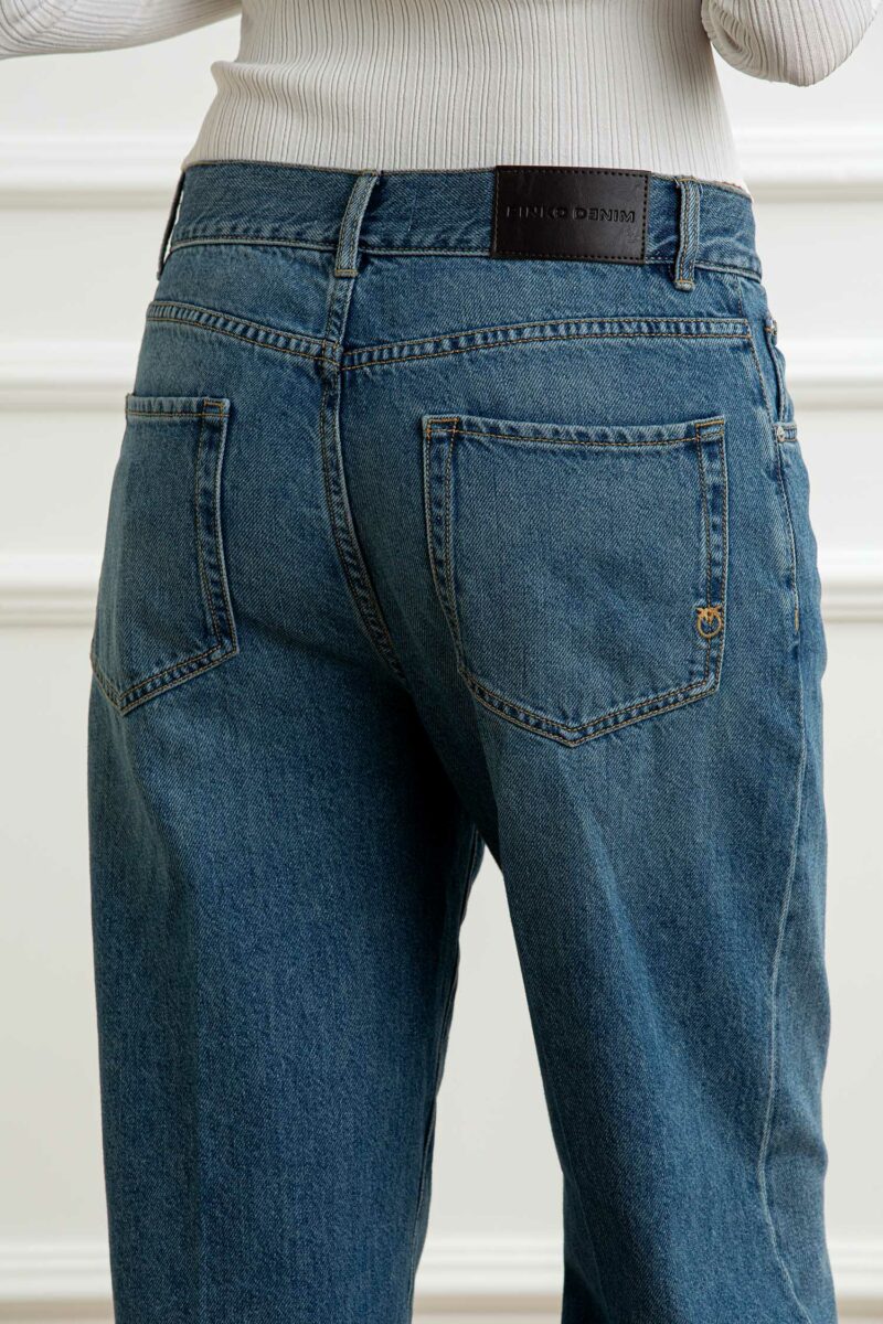 PINKO-JEANS LOOSE DENIM WILD-PKLOVELY DENIM 29