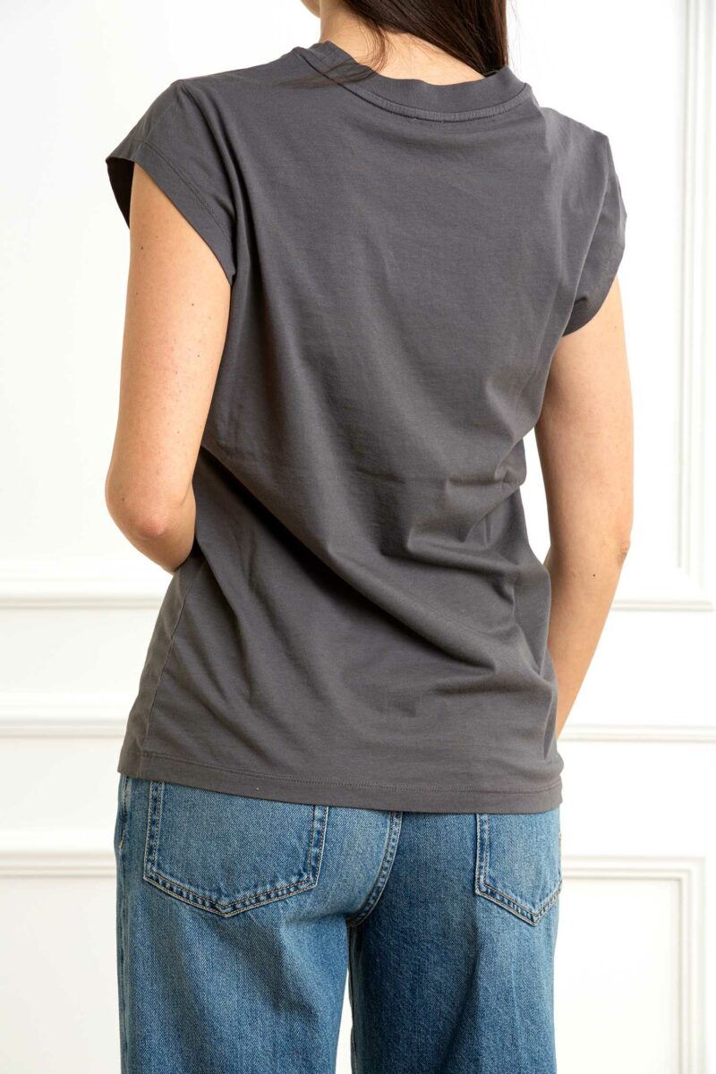 PINKO-T-SHIRT JERSEY-PKMARRAKECH GRIGIO XS